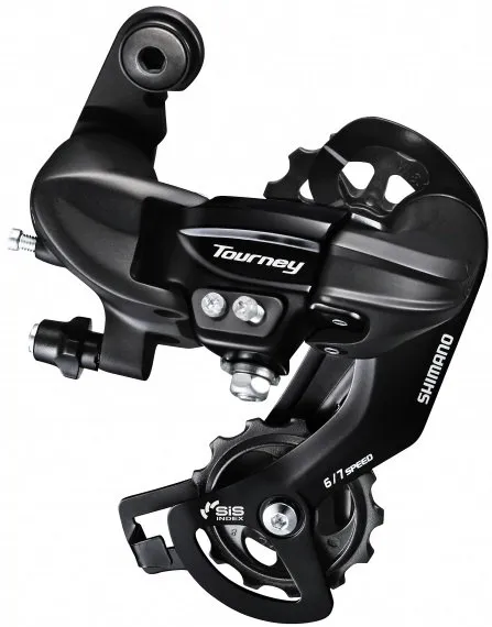 Achterderailleur 6/7-speed Tourney TY300 - directe