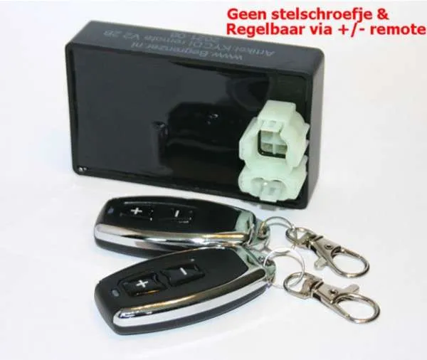 Toerenbegrenzer euro-b regelbaar + afstandsbediening cdi euro-b cello/allo, fiddle 2,