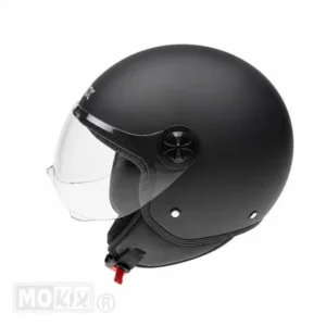 Helm jet Mkx village-1 mat zwart xl