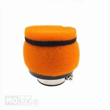 Powerfilter foam racing klein oranje 28/35mm st