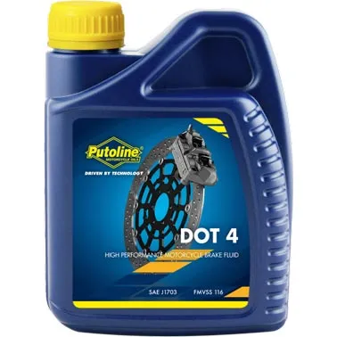Remvloeistof putoline dot4 500mL fles 74040