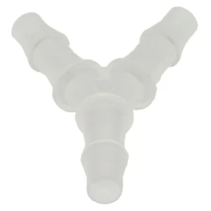 Slangverbinder y-stuk 6.4mm doorzichtig (1)