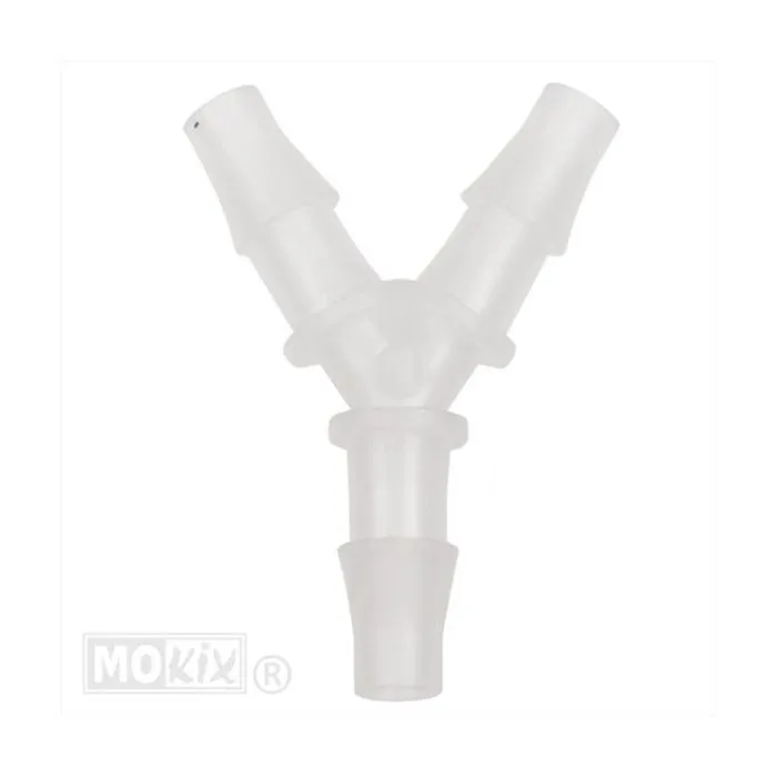 Slangverbinder y-stuk 7.9mm doorzichtig (1)