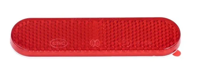 Reflector achterspatbord rood beverly, gts alle mod., liberty, mp3, runner,
