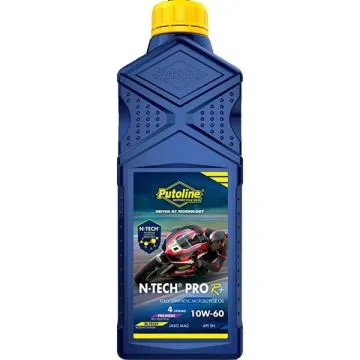 Motorolie putoline 10w60 N-Tech (o.a. Piaggio) 1L fles 74332